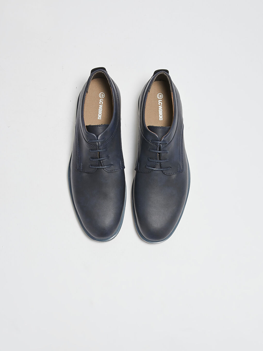 Lacivert Bağcıklı Erkek Klasik Ayakkabı-1