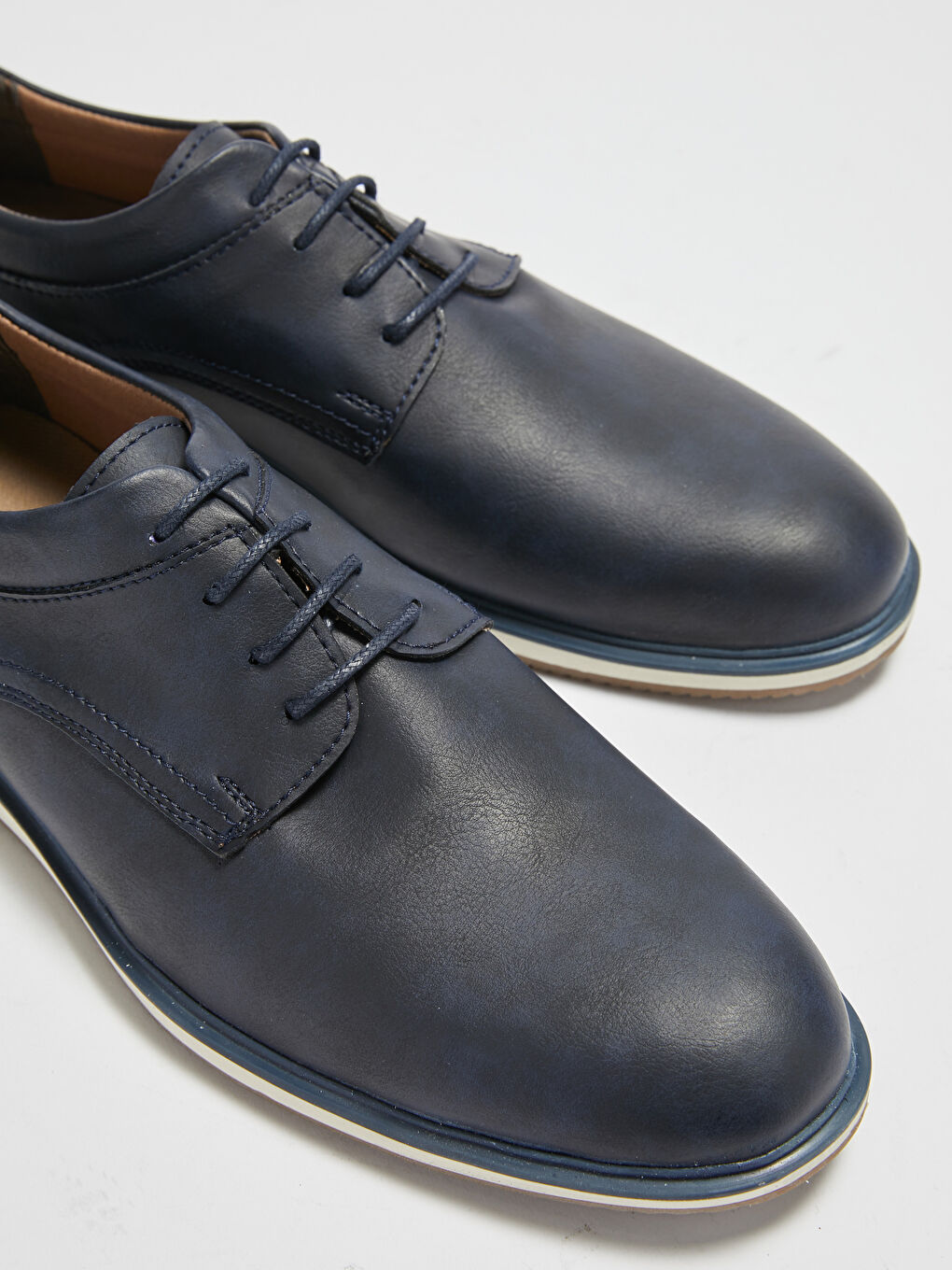 Lacivert Bağcıklı Erkek Klasik Ayakkabı-4