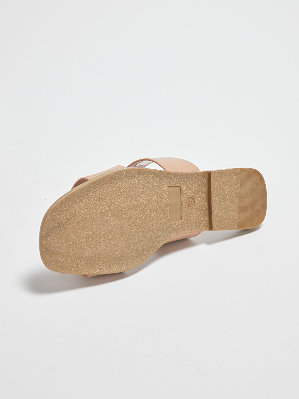 Faux Leather Women's Slippers -S1BD64Z8-QWF