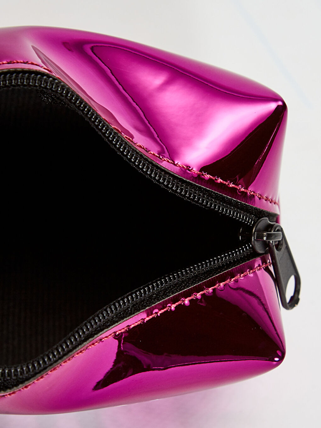 Блестящий кошелек для мелочи с буквенным принтом-2