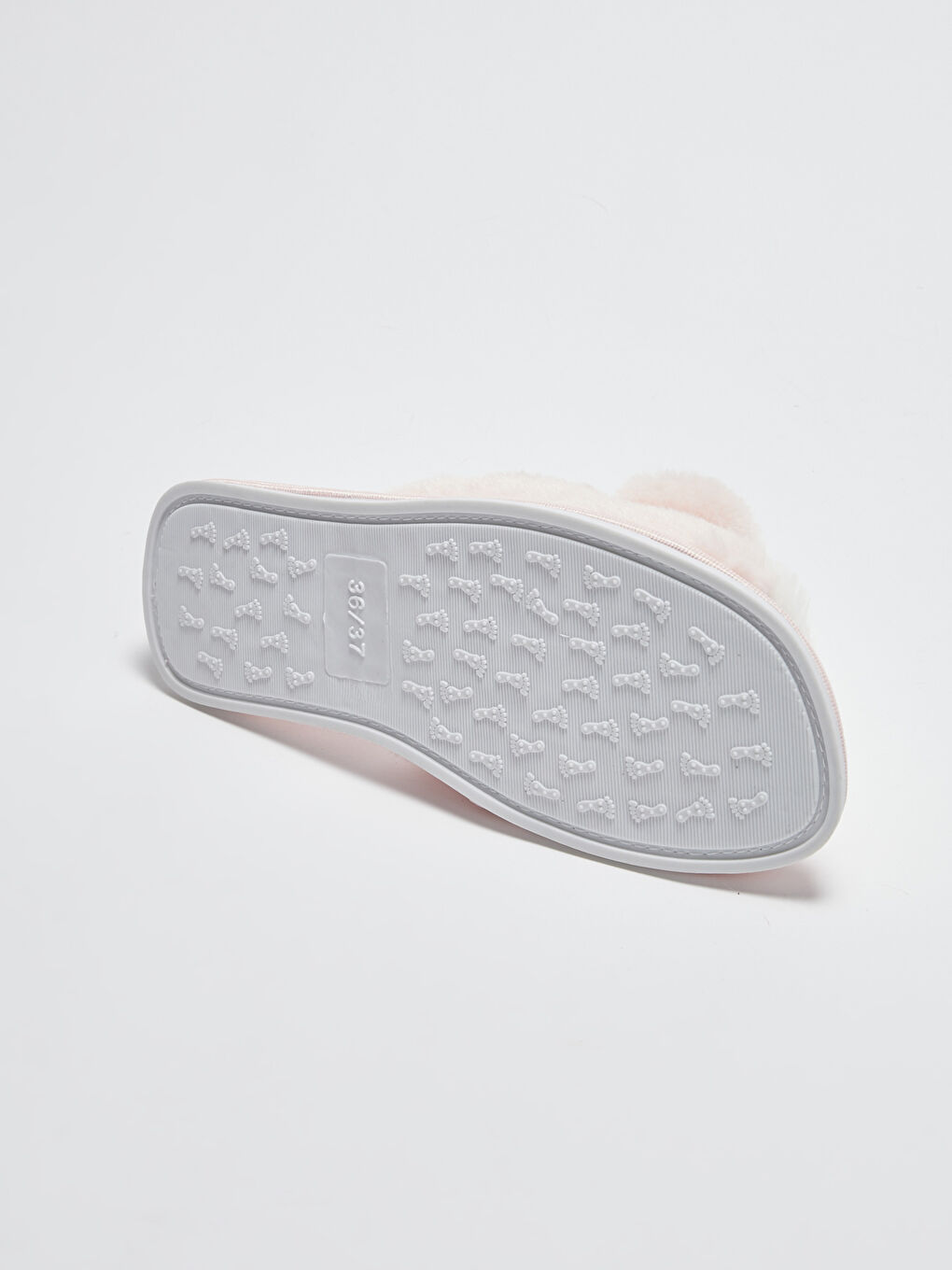 LCW STEPS Pantoufles de Maison pour Femmes à Bande Unique Détaillée avec Pompon -S1BE04Z8-R7P