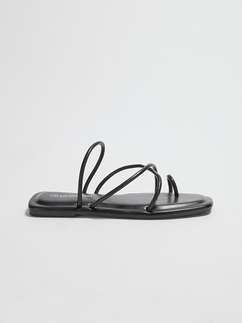 LCW STEPS Faux Leather Women's Slippers -S1BE06Z8-HUC