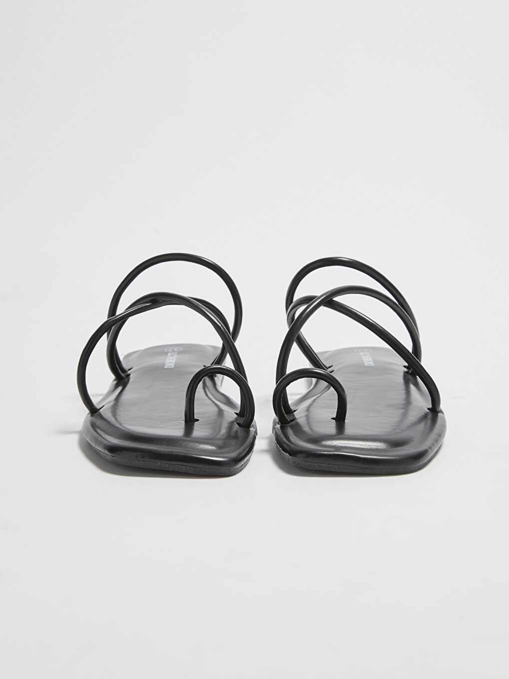 LCW STEPS Faux Leather Women's Slippers -S1BE06Z8-HUC