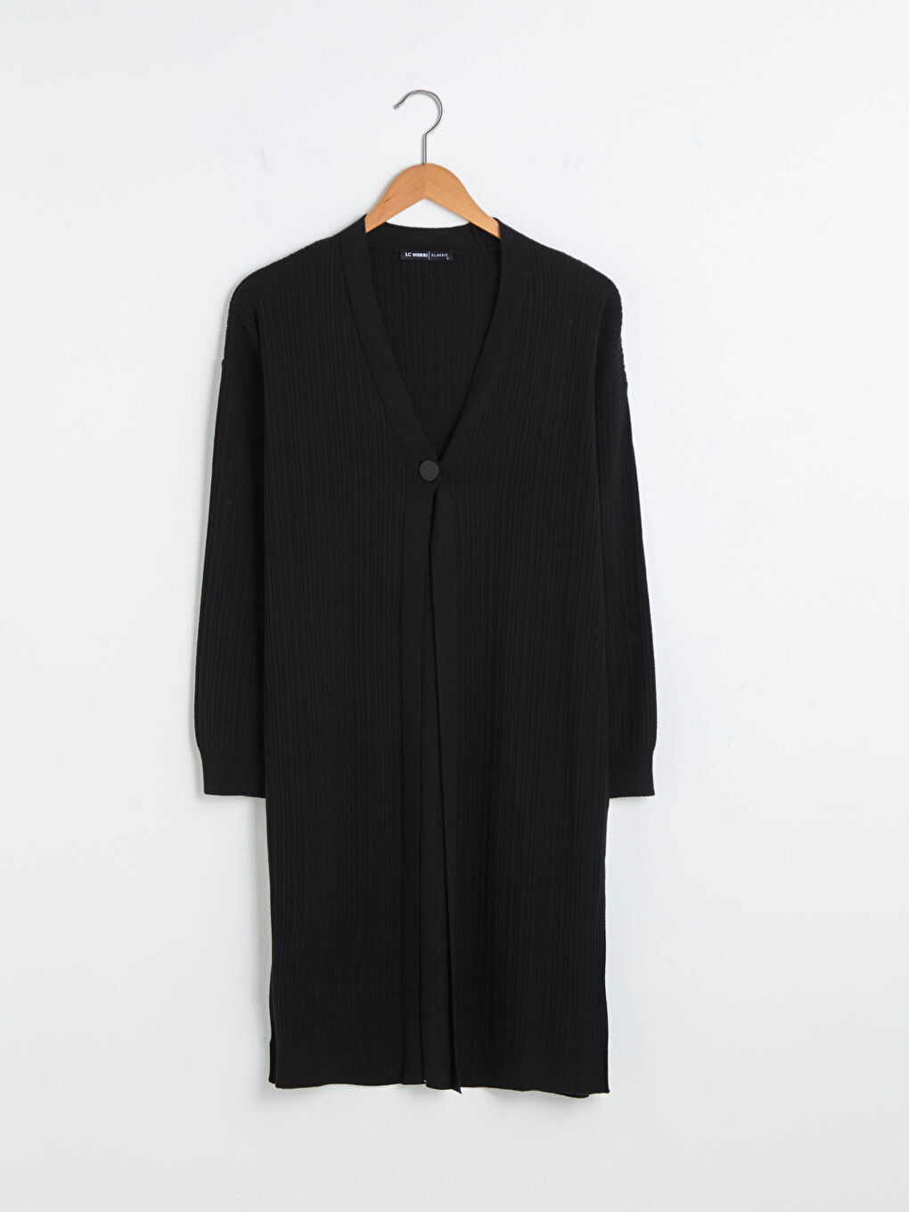LCWAIKIKI Classic V Neck Plain Viscose Women Cardigan -S1BE91Z8-CVL