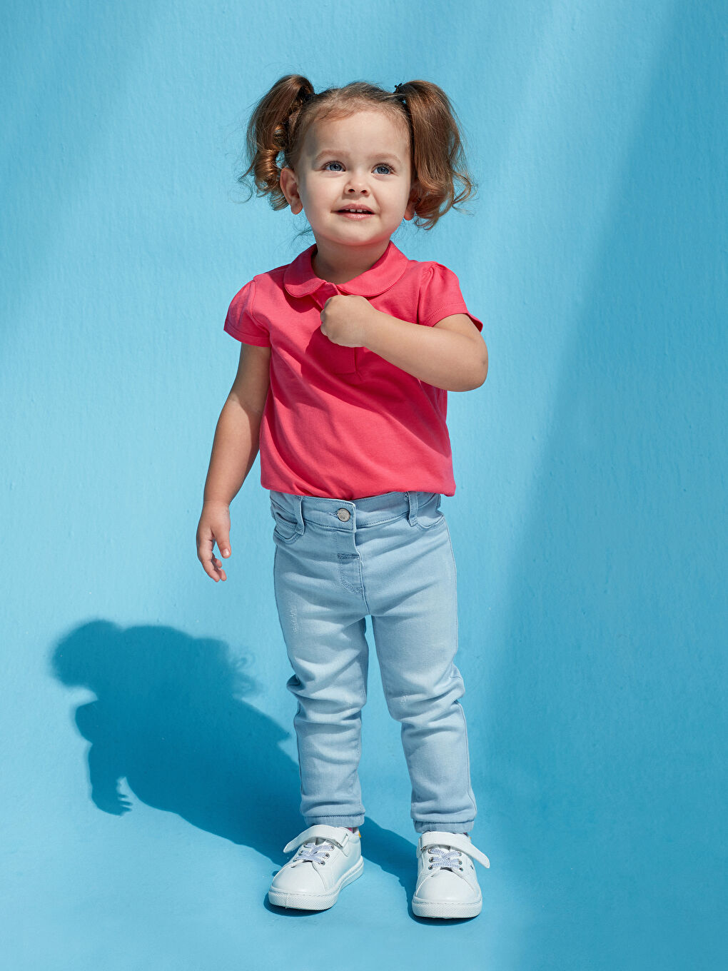 İndigo Basic Kız Bebek Jean Pantolon