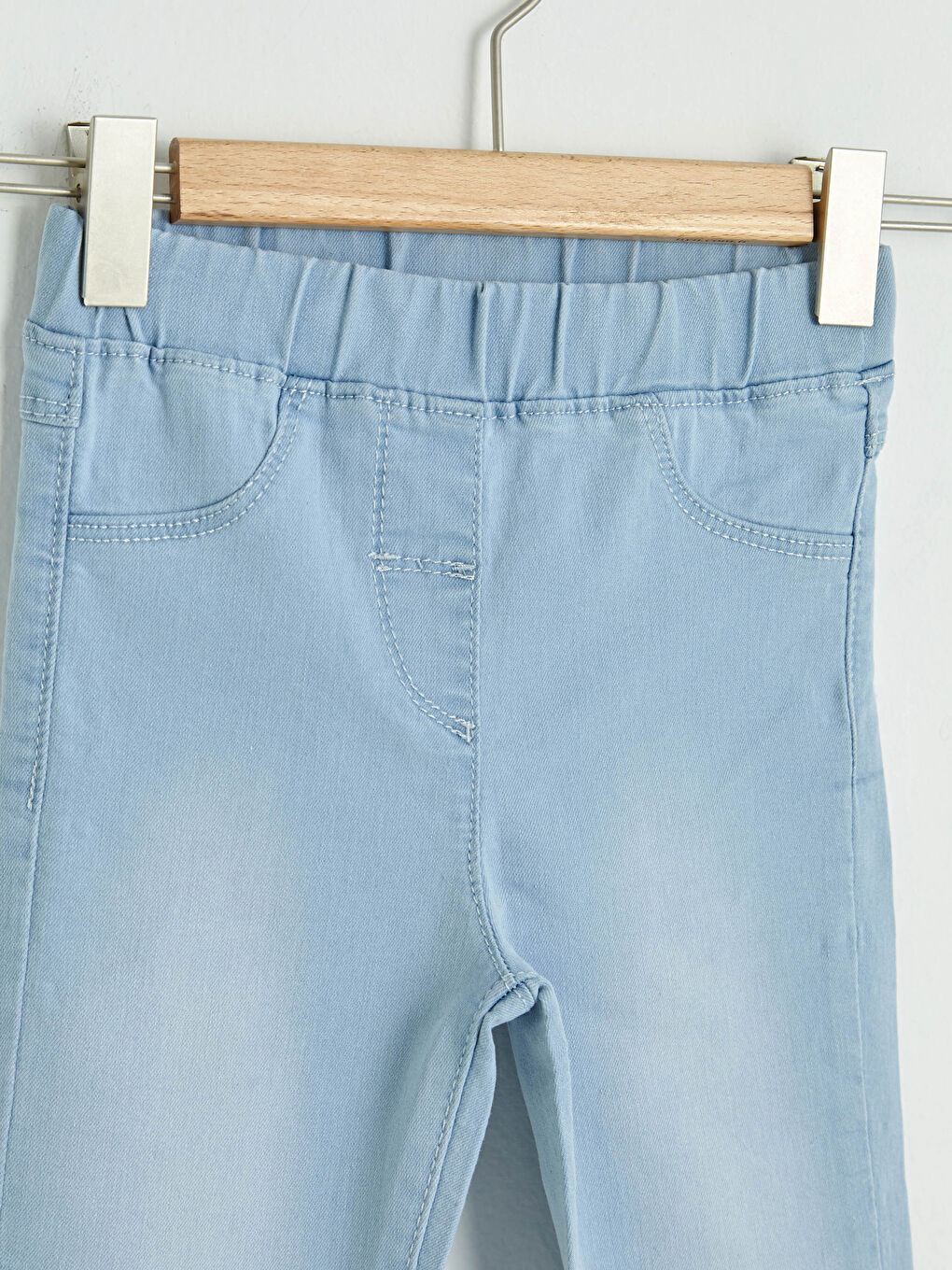 Джинсы для малышек девочек с посадкой джеггинс-1