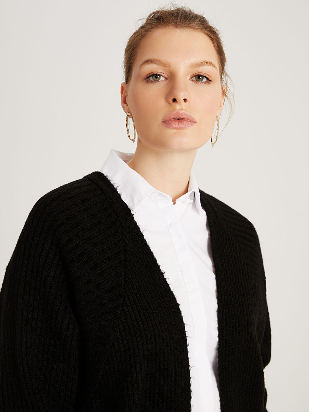 LCWAIKIKI Classic Dicker Cardigan mit Langarm -S1BG39Z8-CVL