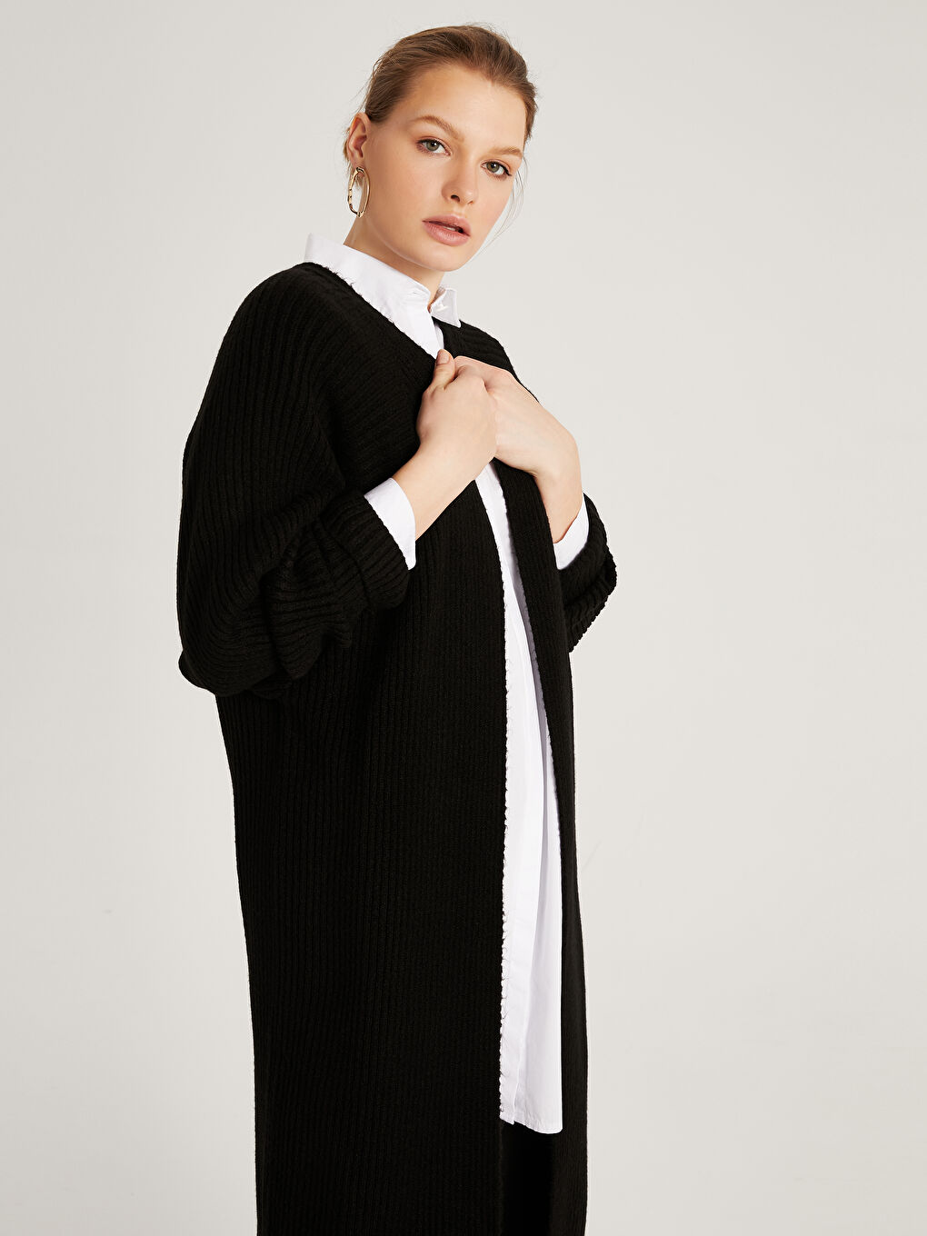 LCWAIKIKI Classic Dicker Cardigan mit Langarm -S1BG39Z8-CVL