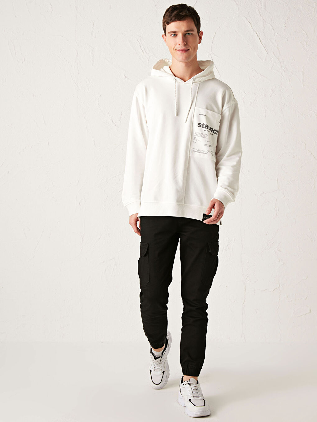 Long Sleeve Printed Men's Hoodie-2