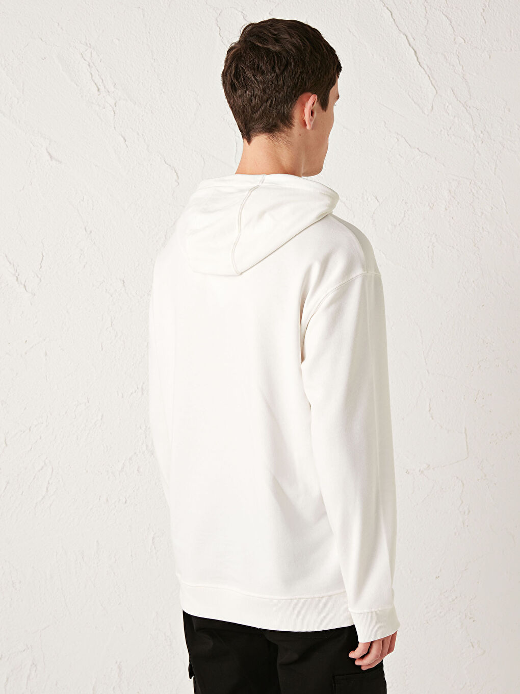 Long Sleeve Printed Men's Hoodie-3