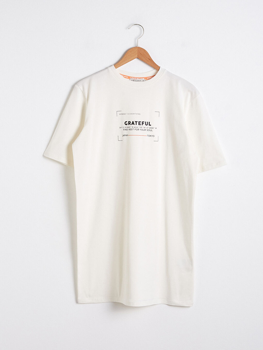 Slogan Printed Crew Neck Tunic-5