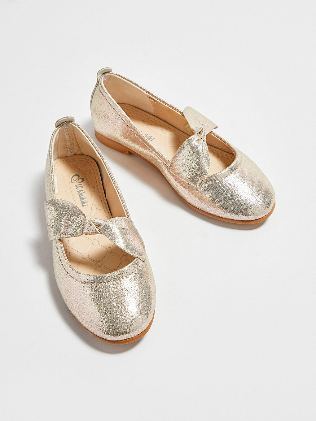 Қыздарға арналған бантикпен безендірілген балеткалар-1