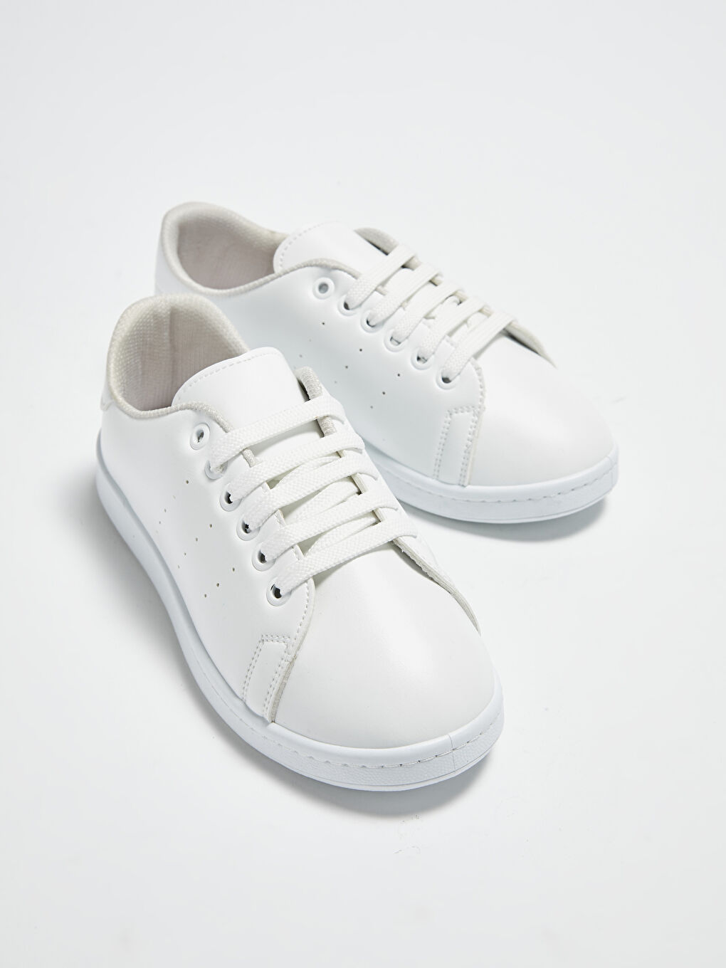 Baskets en Similicuir pour Femmes-3