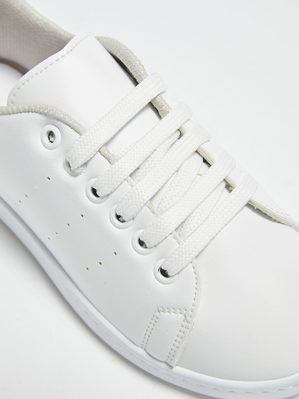 Baskets en Similicuir pour Femmes-4