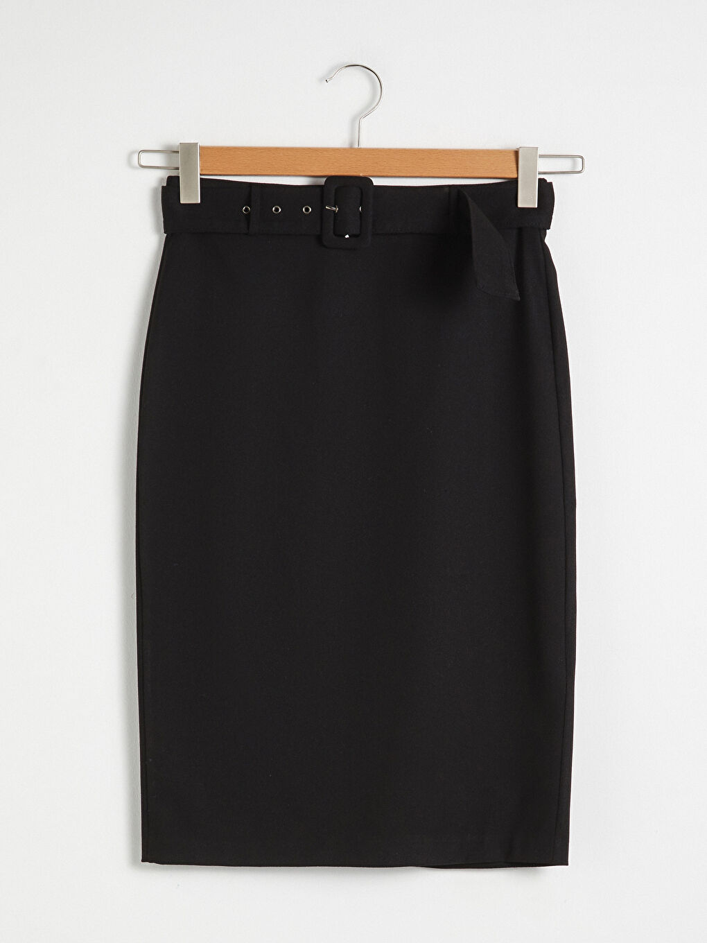 Belt Detail Short Skirt-5