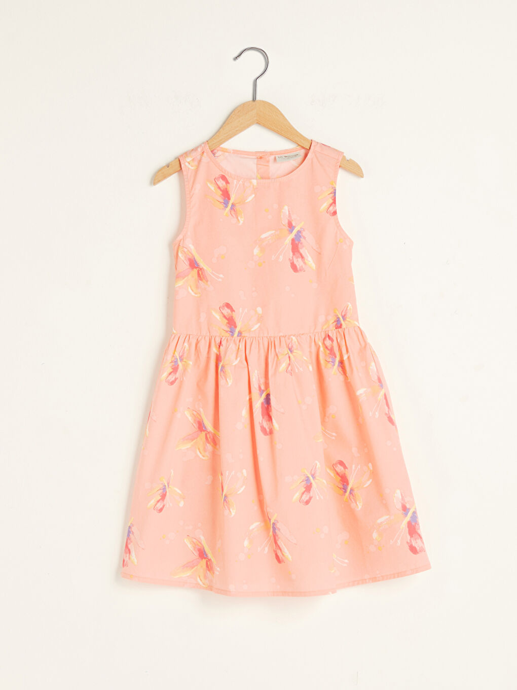 Платье Поплиновое Узорчатое Для Девочки