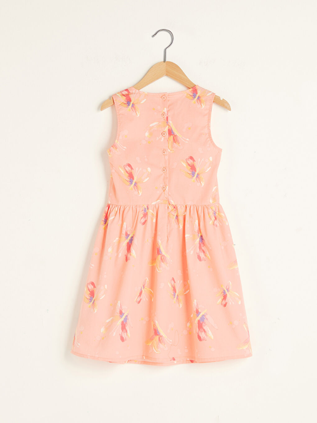 Платье Поплиновое Узорчатое Для Девочки-1