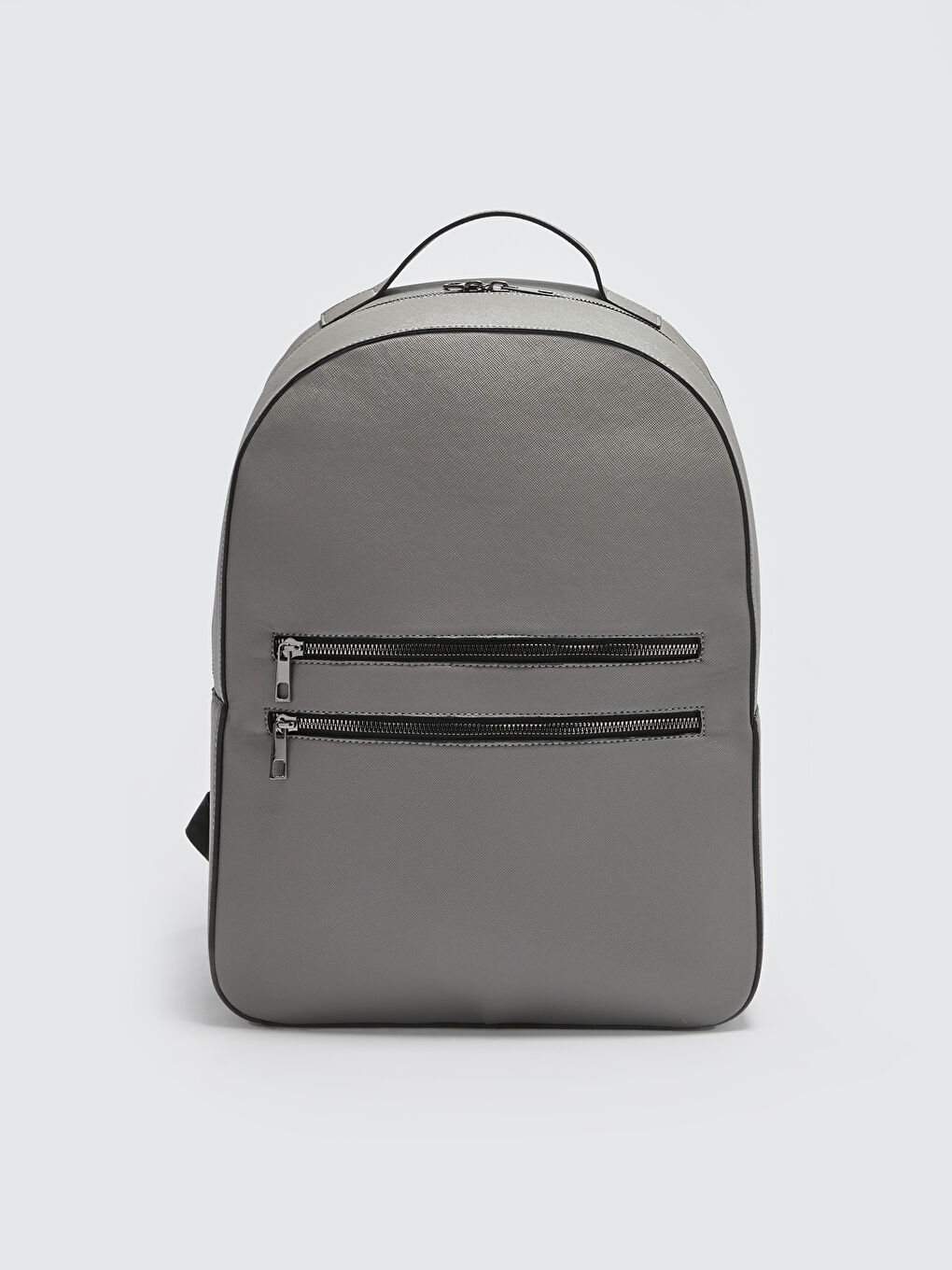 Faux Leather Men's Backpack-2