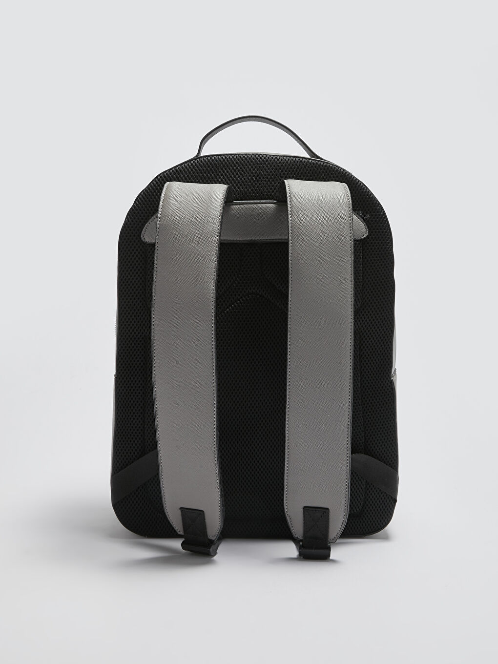 Faux Leather Men's Backpack-4