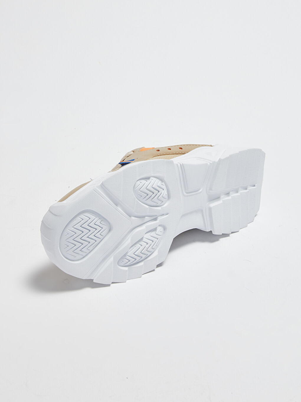 Bej Erkek Çocuk Kalın Taban Spor Ayakkabı-1