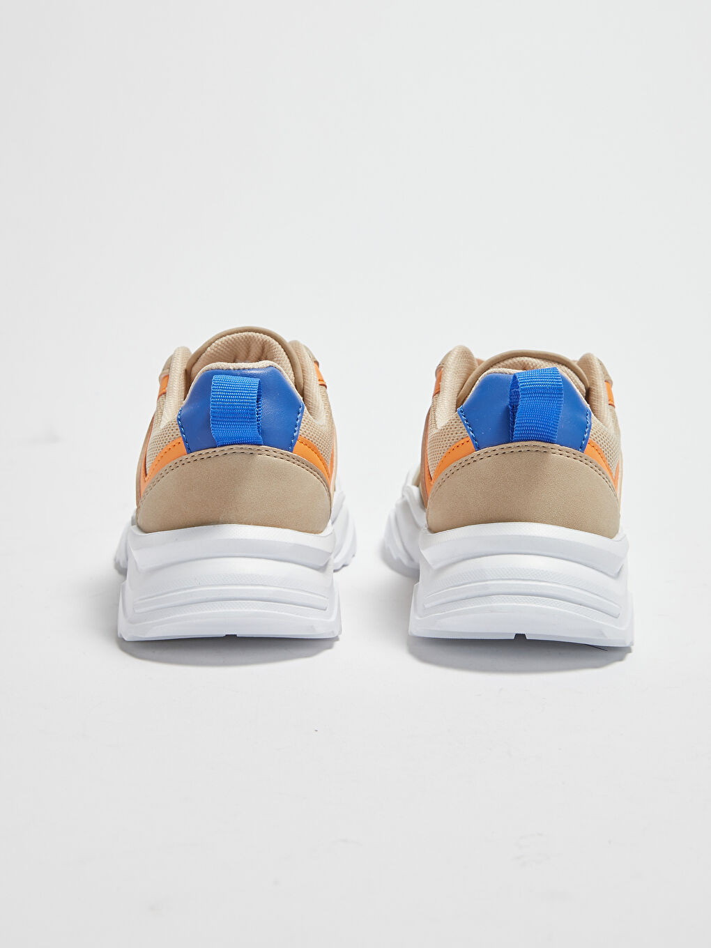 Bej Erkek Çocuk Kalın Taban Spor Ayakkabı-3
