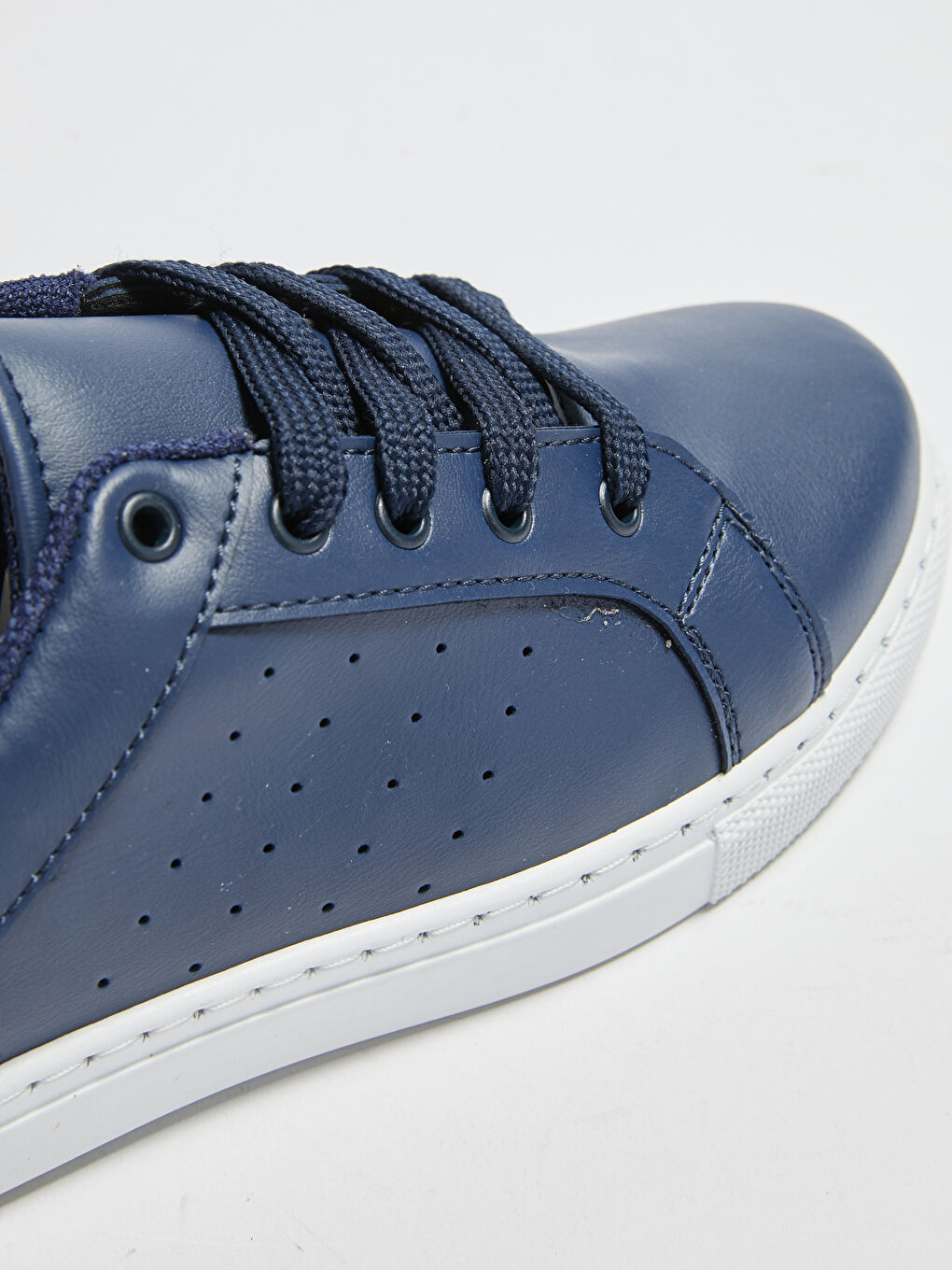 Lacivert Bağcıklı Erkek Çocuk Aktif Spor Ayakkabı-4