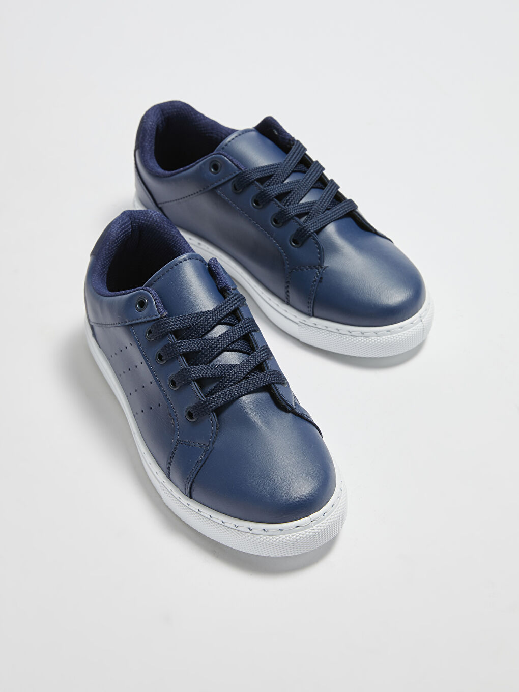 Lacivert Bağcıklı Erkek Çocuk Aktif Spor Ayakkabı-6