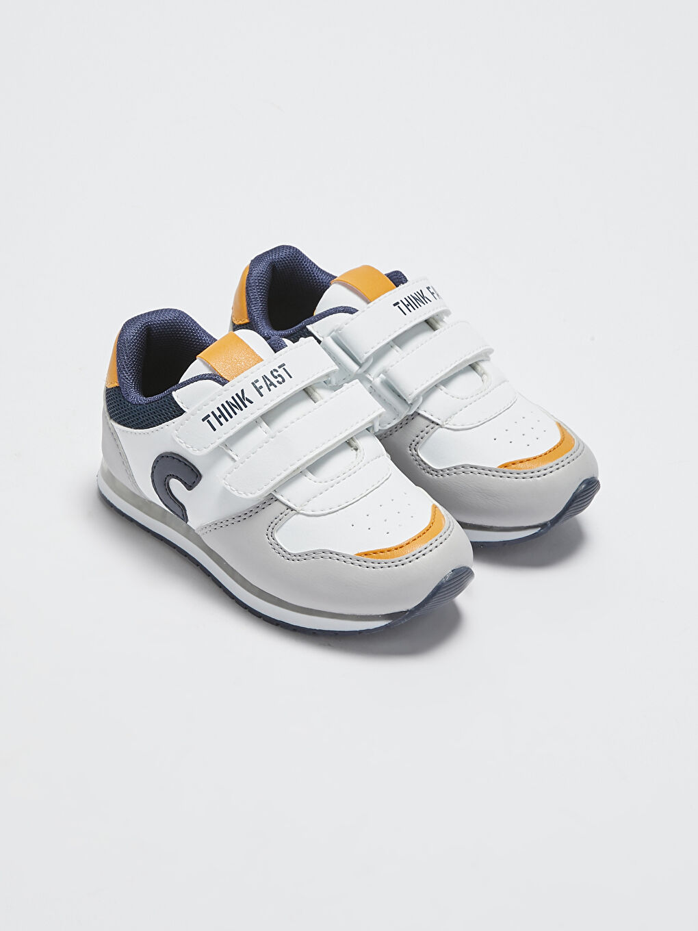 Karışık Işıklı Cırt Cırtlı Erkek Çocuk Spor Ayakkabı-1