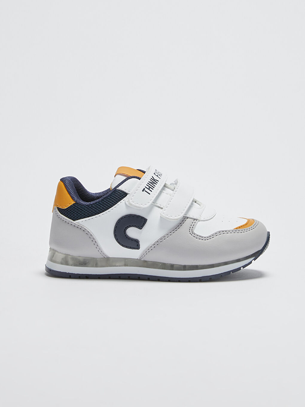 Karışık Işıklı Cırt Cırtlı Erkek Çocuk Spor Ayakkabı-2