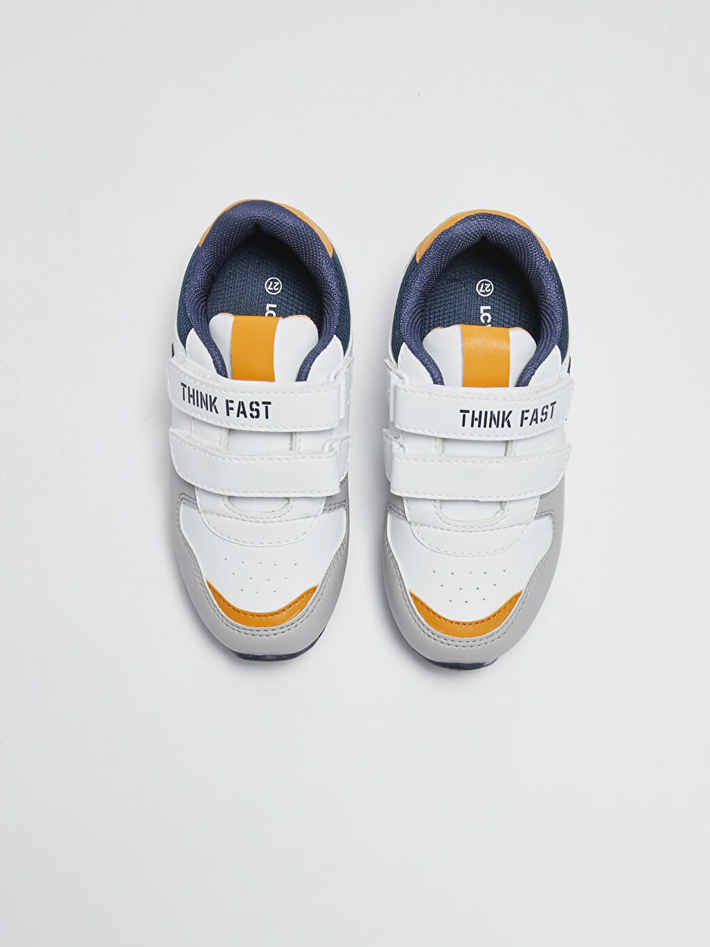 Karışık Işıklı Cırt Cırtlı Erkek Çocuk Spor Ayakkabı-3