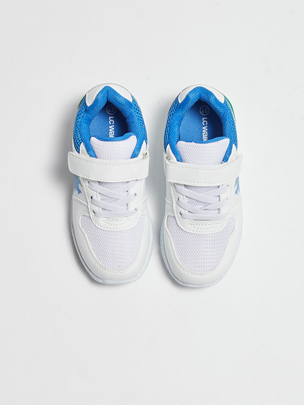 Încălțăminte Sport Luminoși cu Șireturi și Închidere cu Velcro pentru Băieți-2