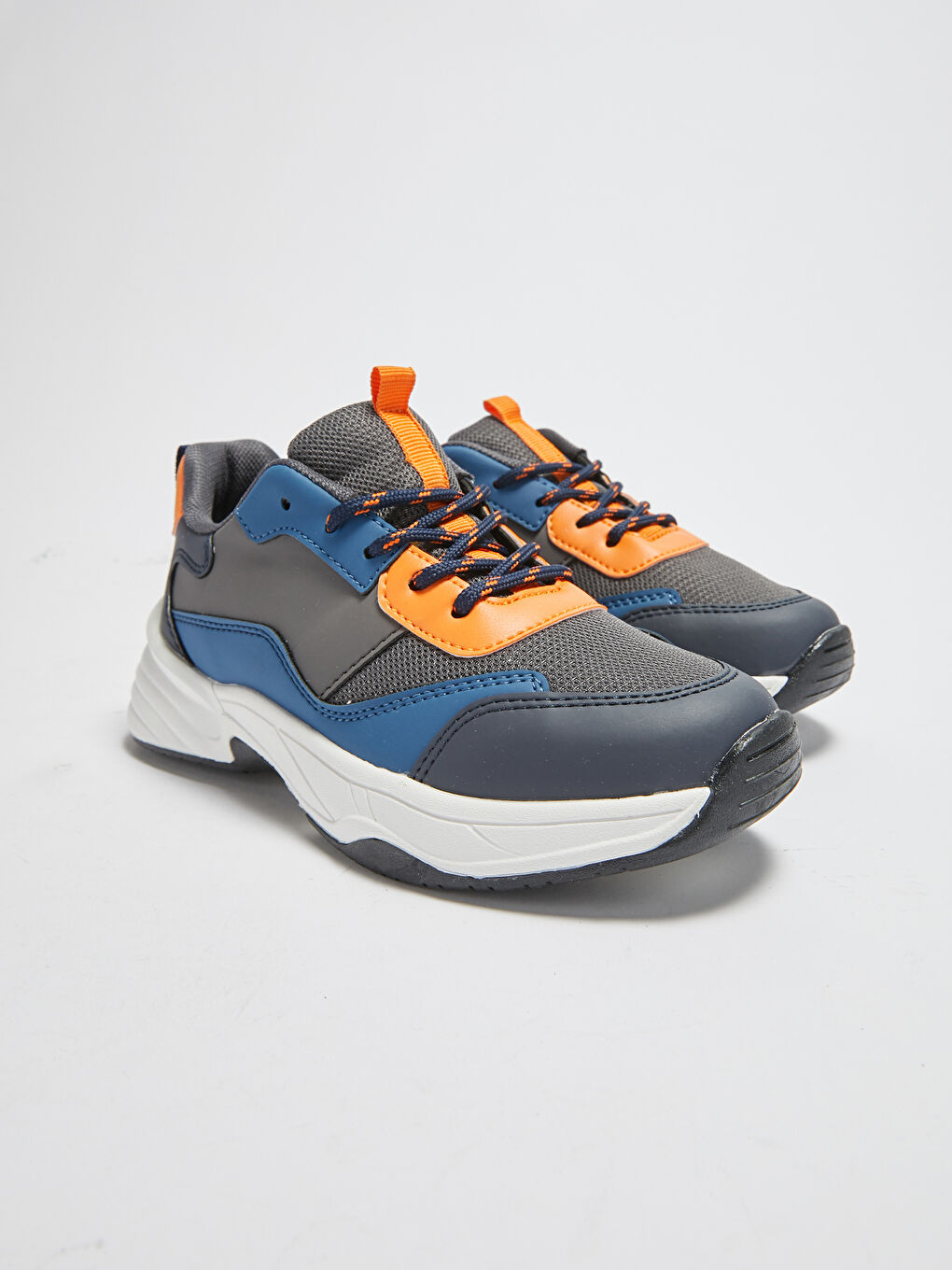 Karışık Erkek Çocuk Kalın Taban Spor Ayakkabı-1