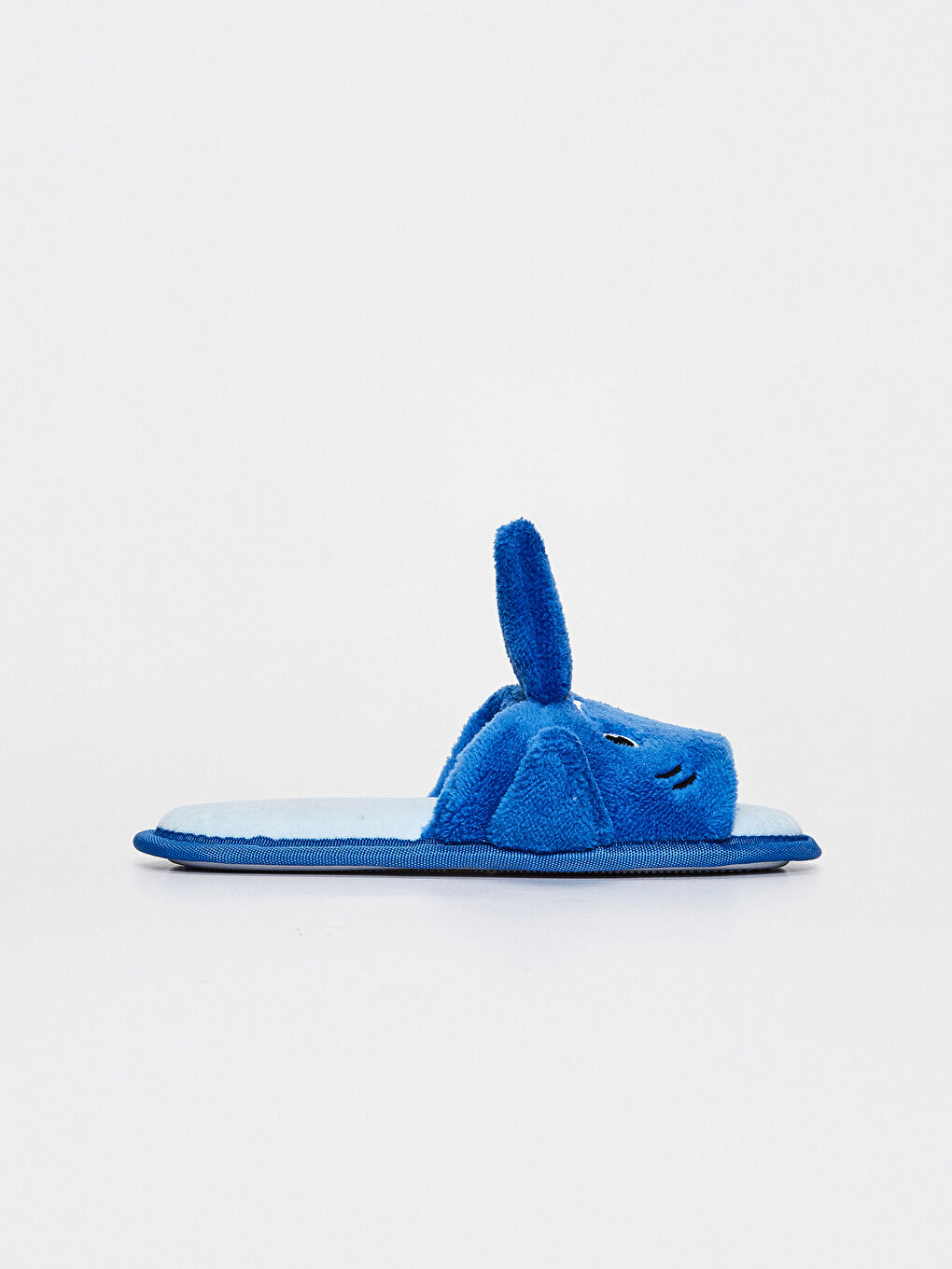 Mavi Erkek Çocuk 3D Köpekbalığı Ev Terliği-1