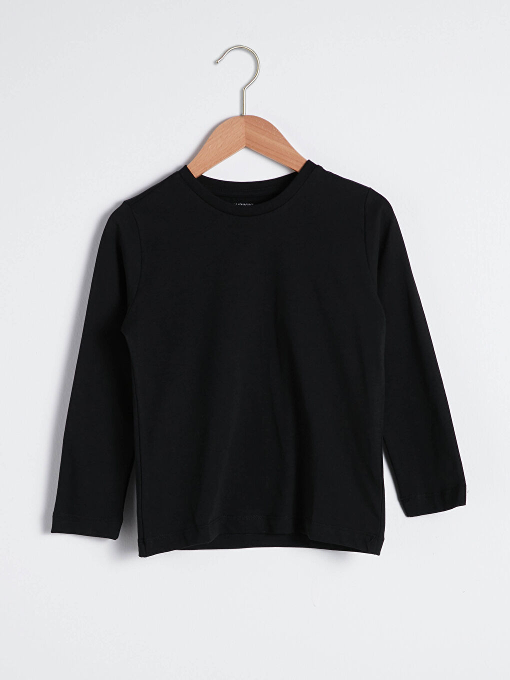 Siyah Erkek Çocuk Uzun Kollu Fanila