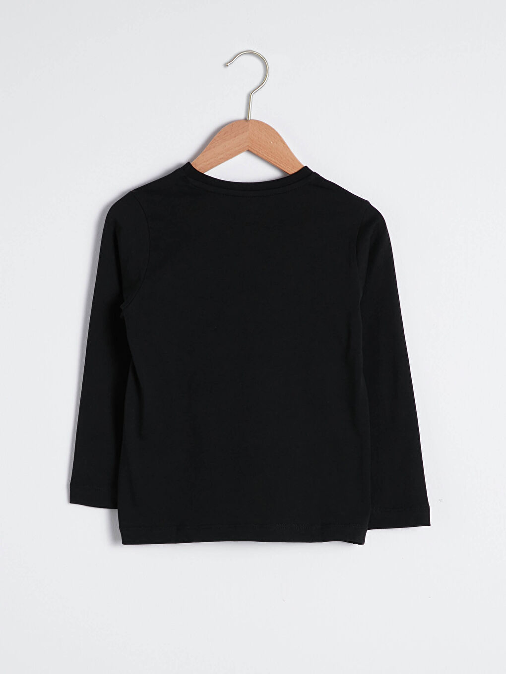 Siyah Erkek Çocuk Uzun Kollu Fanila-1