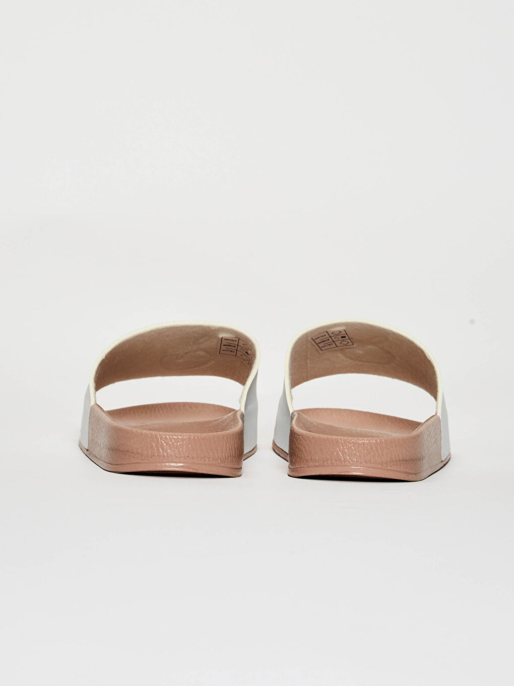 Pembe Kadın Baskılı Terlik-3