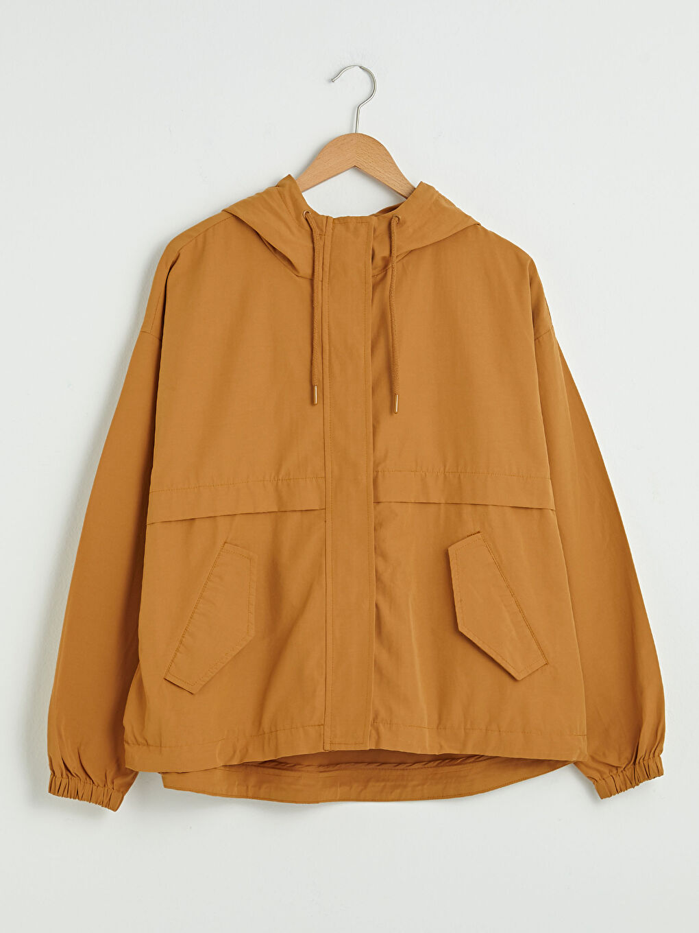LCW Vision Kapuzenmantel Für Damen Mit Langen Ärmeln Und Schmaler Passform -S1BL03Z8-JJL