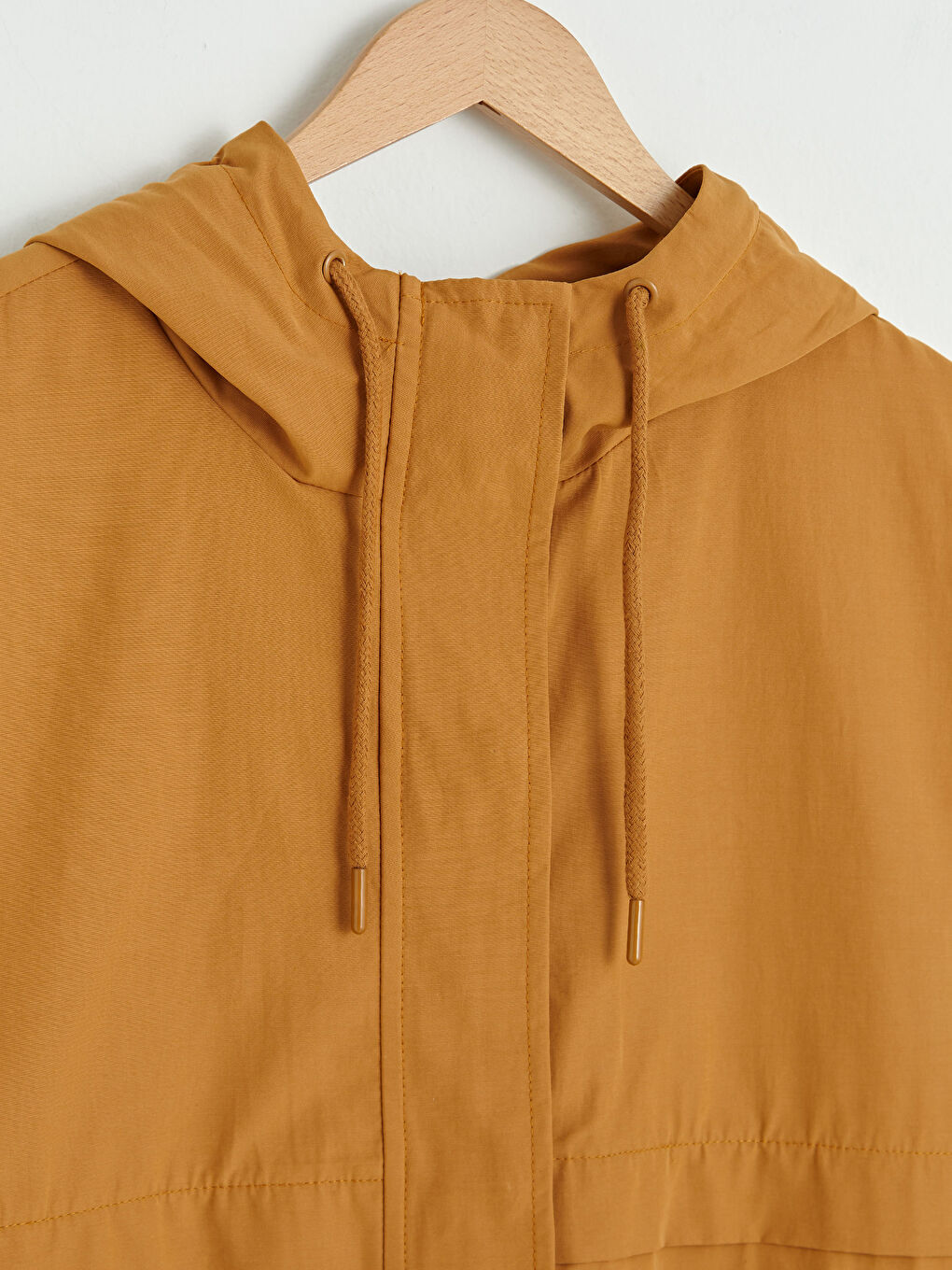 LCW Vision Kapuzenmantel Für Damen Mit Langen Ärmeln Und Schmaler Passform -S1BL03Z8-JJL