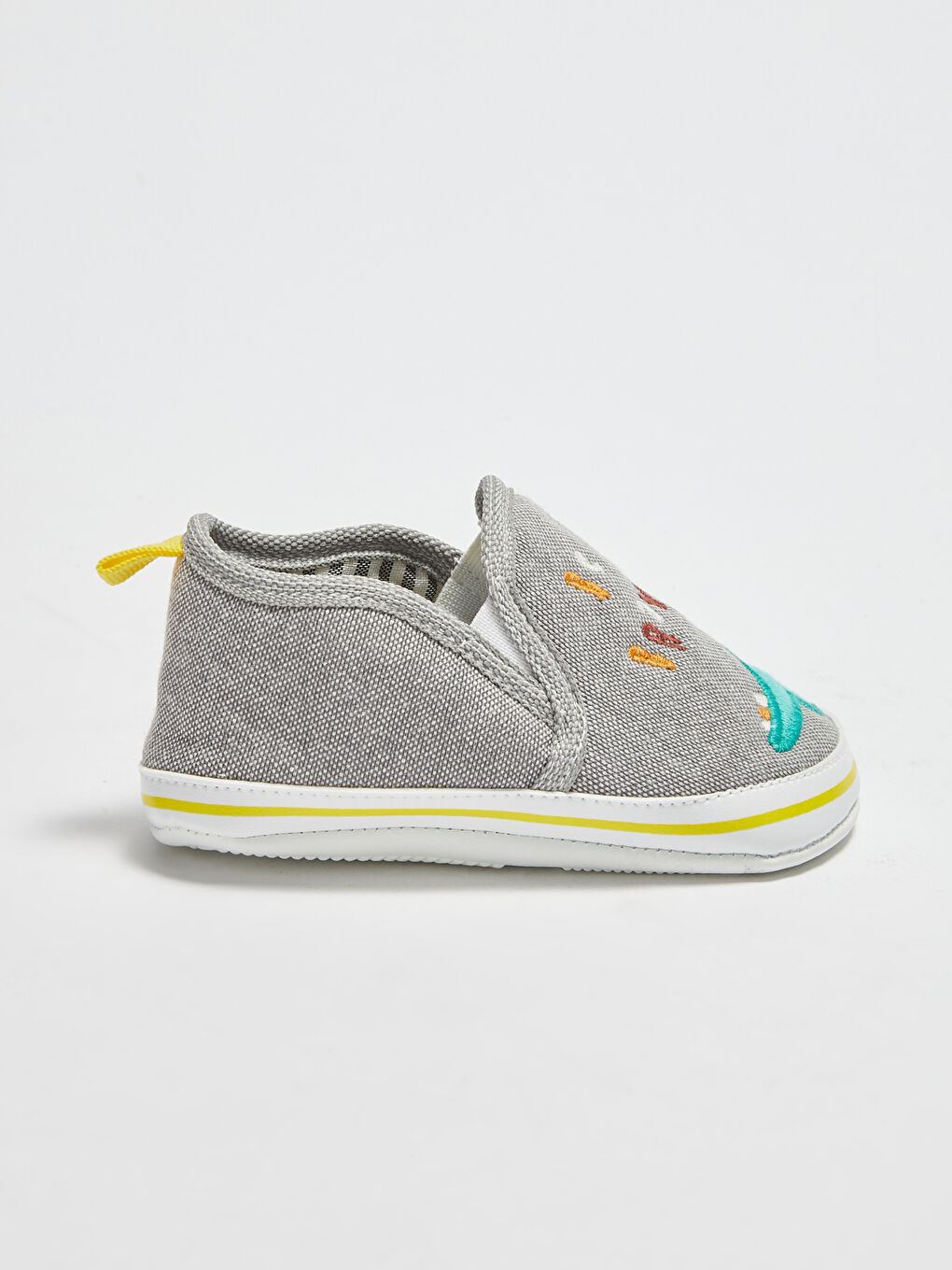Baby Boy Embroidered Pre-Toddler House Shoes-2