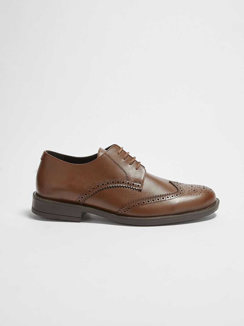 أحذية كلاسيكية جلدية بأربطة للرجال-3
