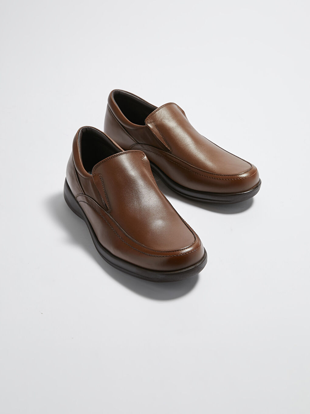 Kahverengi Erkek Deri Klasik Ayakkabı-1