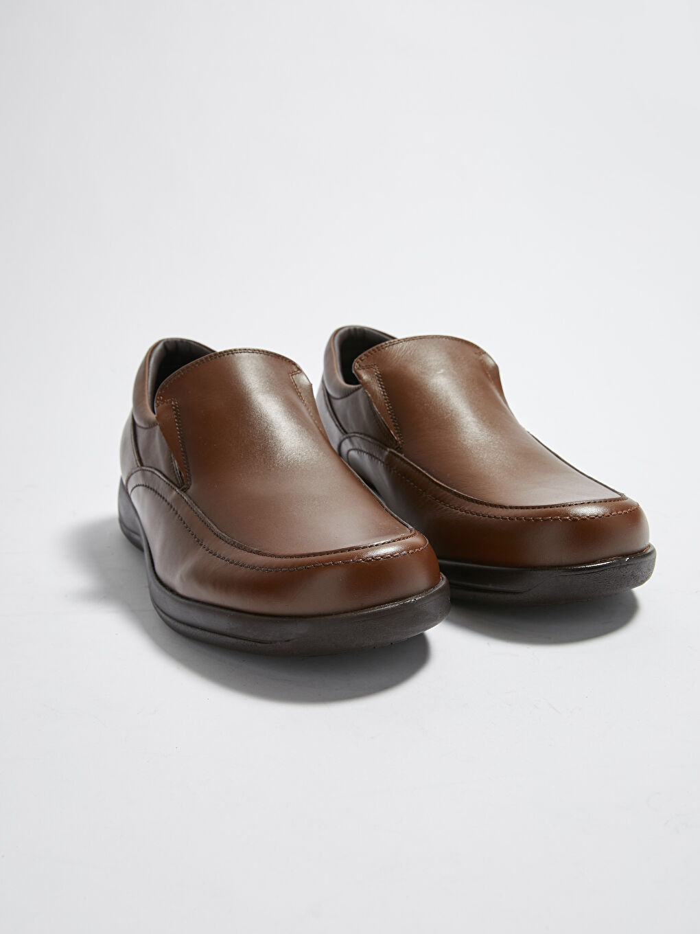 Kahverengi Erkek Deri Klasik Ayakkabı-3