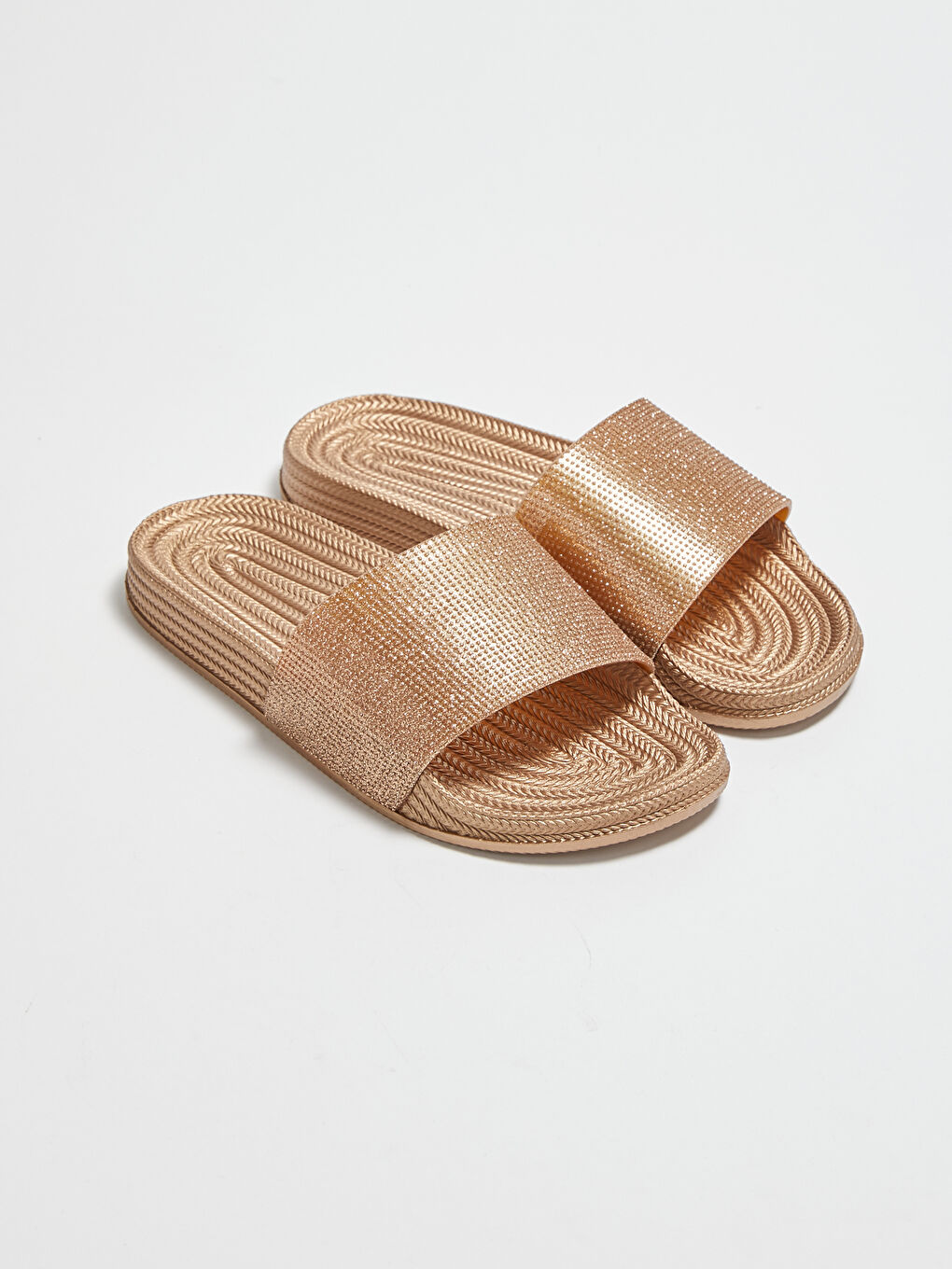 Sarı Tek Bantlı Kadın Terlik