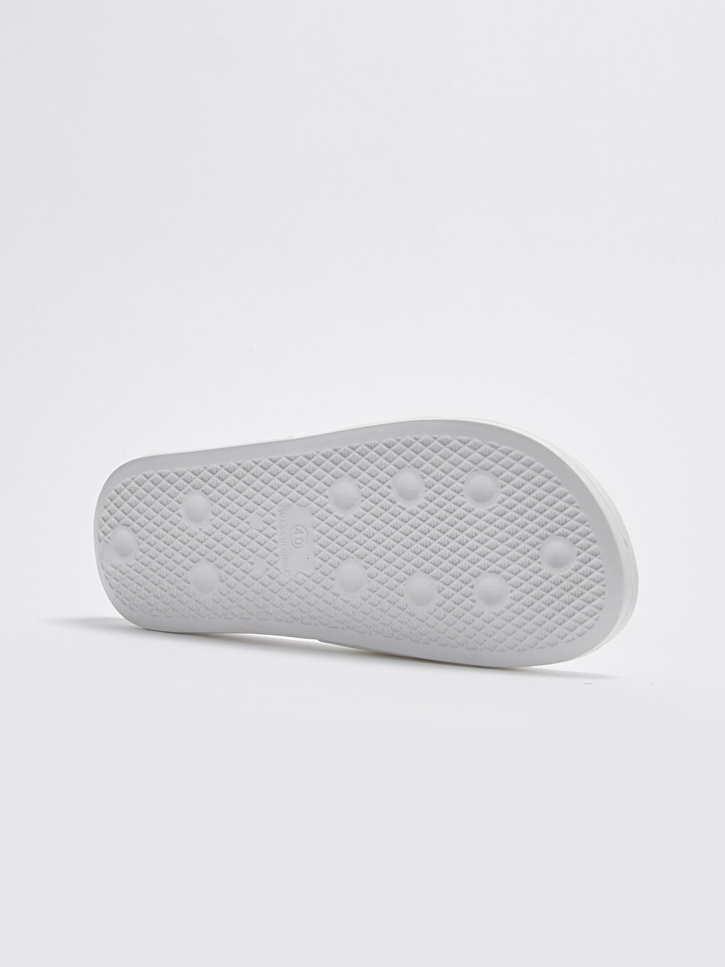 Pantoufles à Bande Unique Imprimée avec Slogan pour Hommes-2