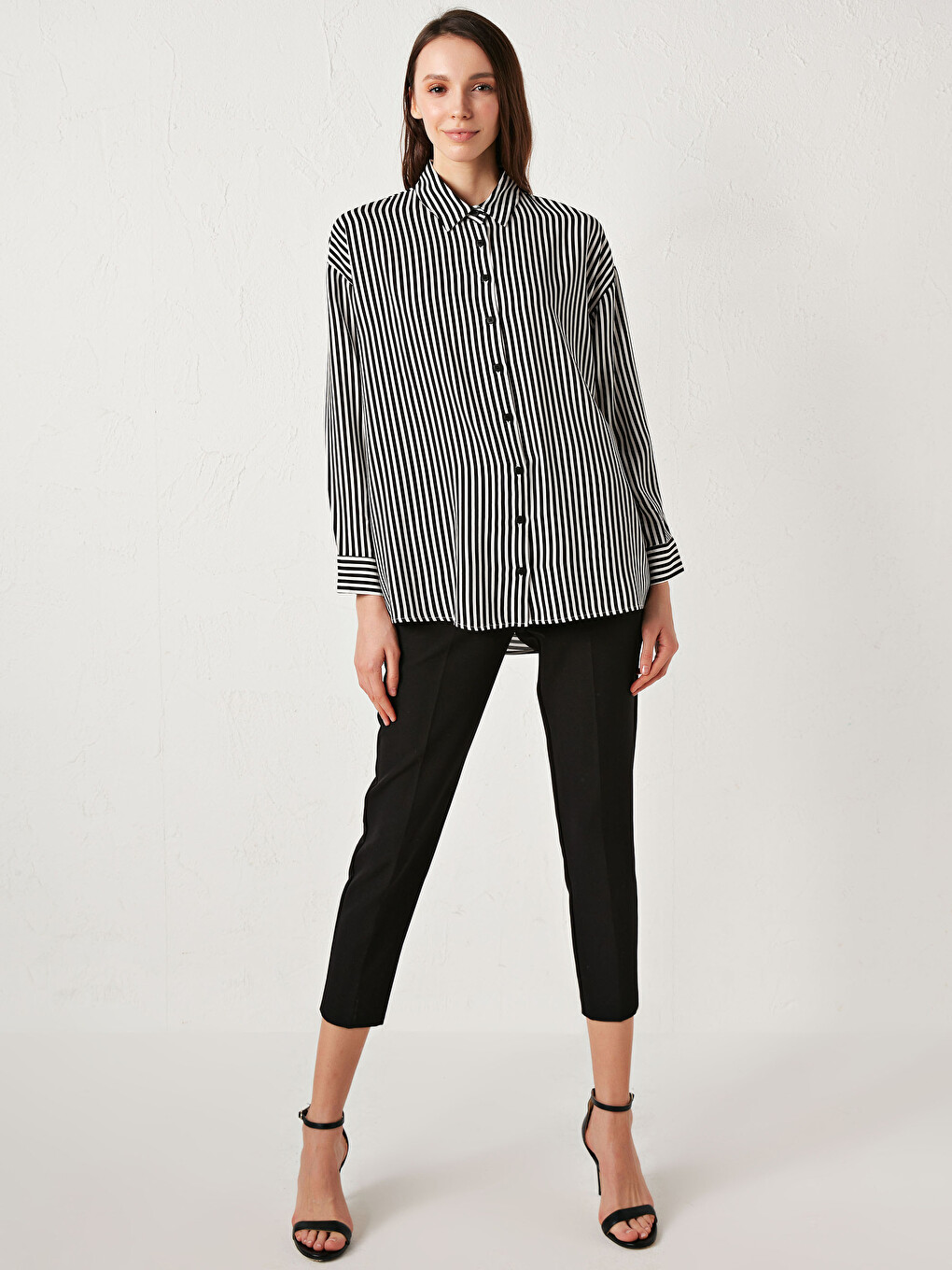 Striped Viscose Shirt-2