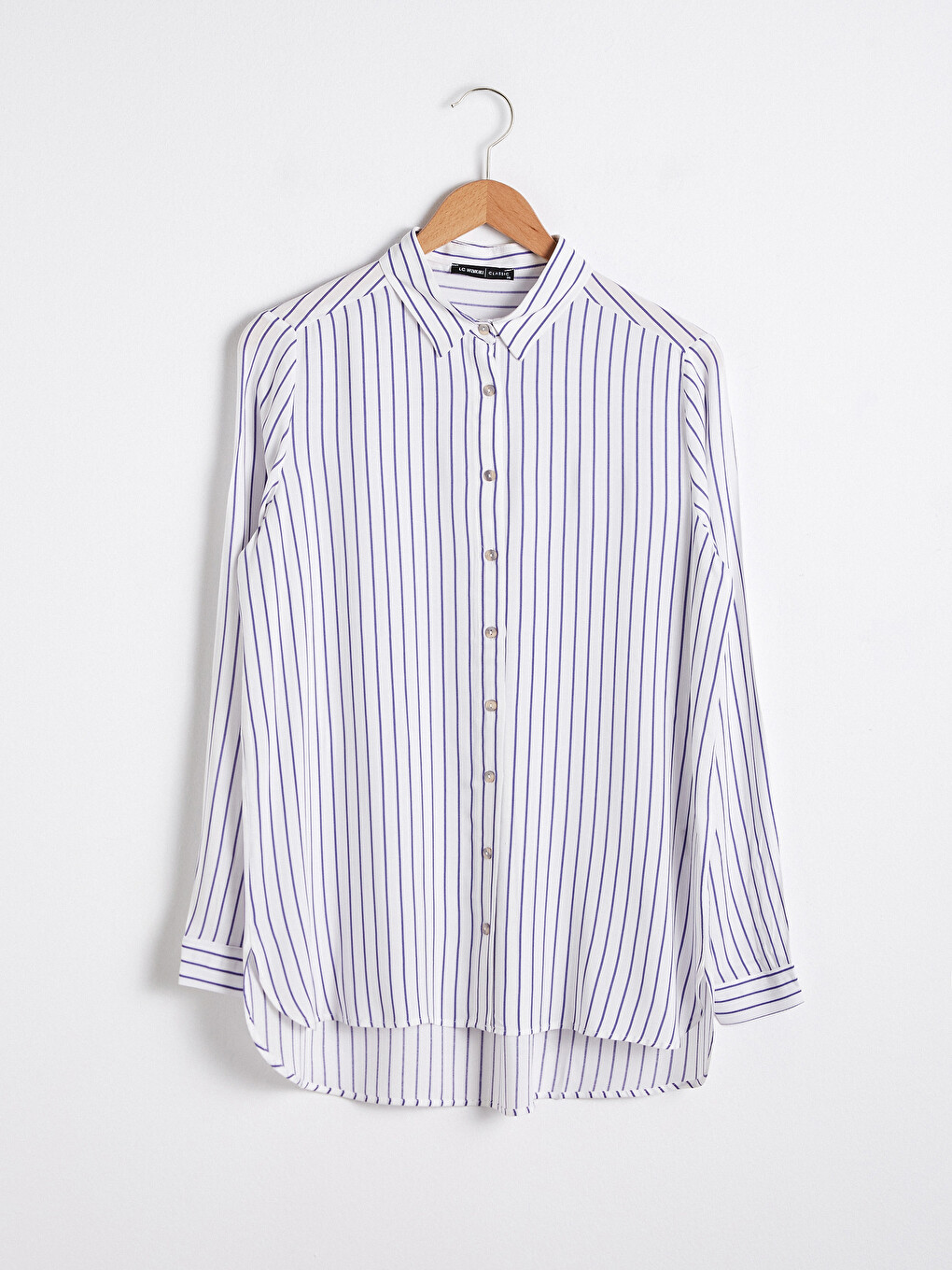 Striped Viscose Shirt-5