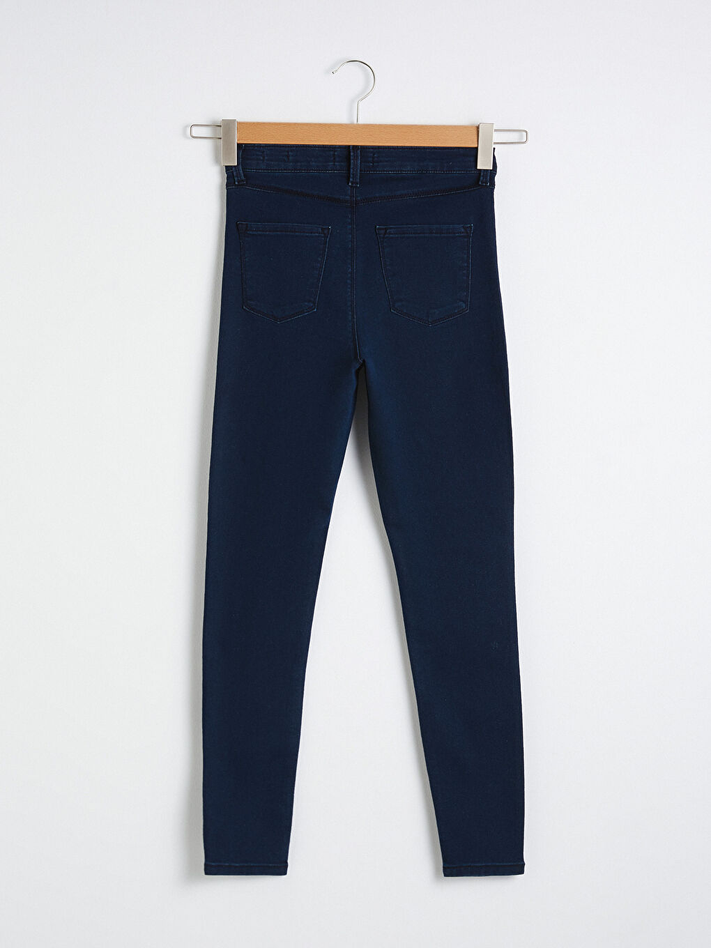 İndigo Yüksek Bel Jüpiter Süper Skinny Fit Kadın Jean Pantolon-6