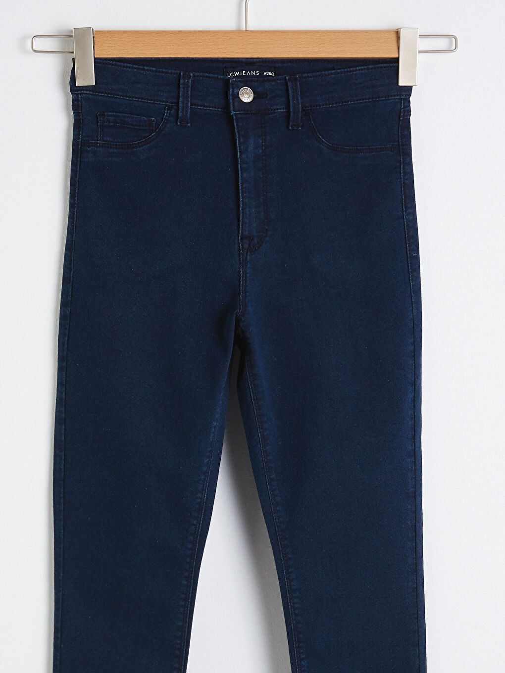 İndigo Yüksek Bel Jüpiter Süper Skinny Fit Kadın Jean Pantolon-7