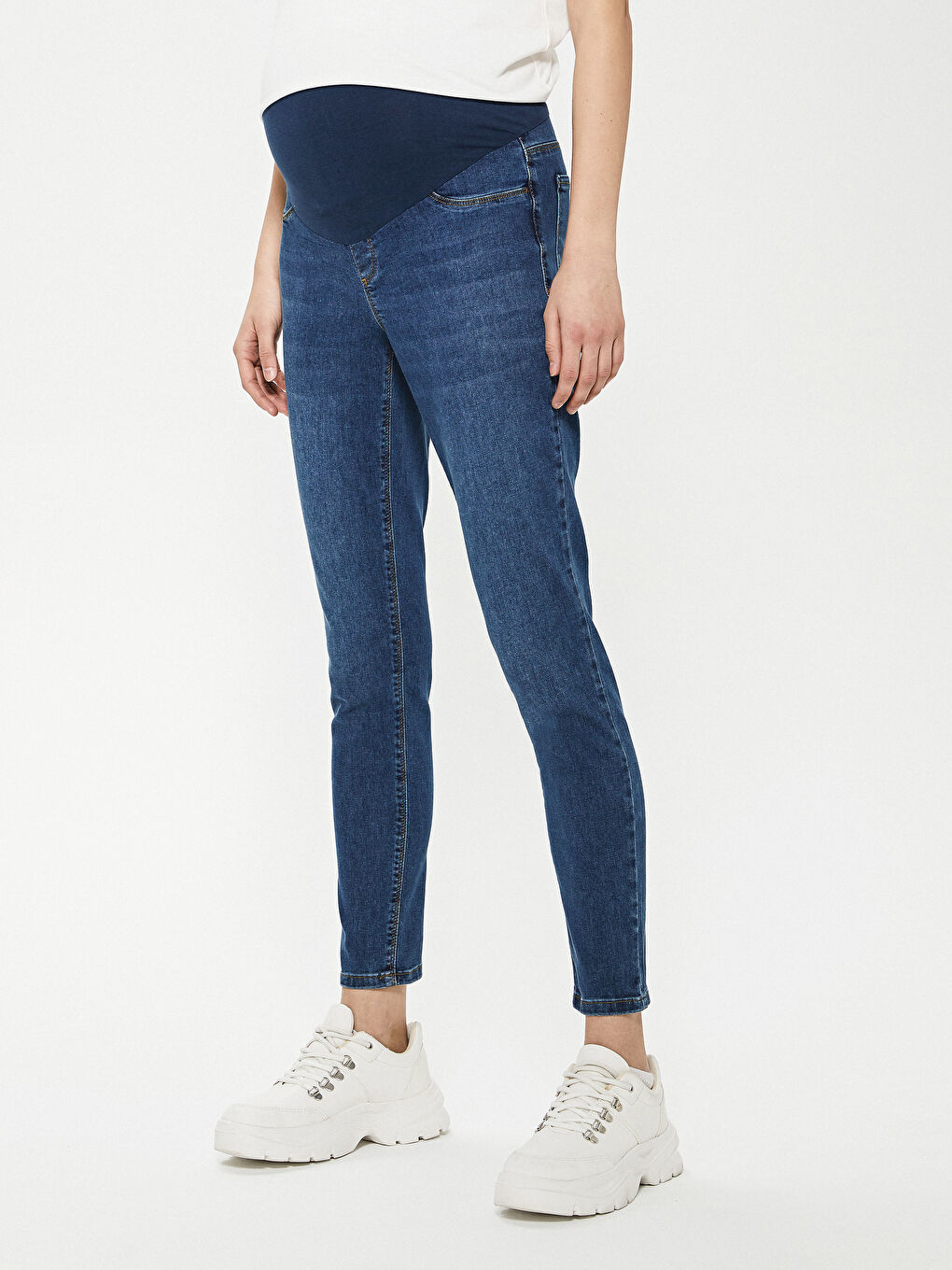 LCWAIKIKI Maternity Indigo Hamile Mercury Skinny Jean Pantolon - 10