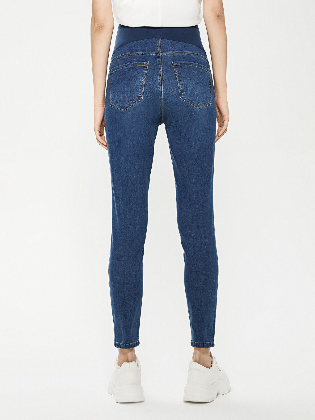 LCWAIKIKI Maternity Indigo Hamile Mercury Skinny Jean Pantolon - 11